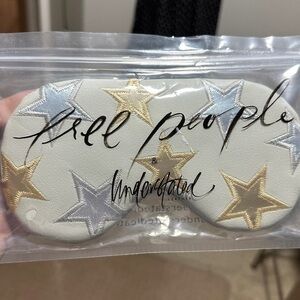 Free People x Understated Leather Star Cooling Embroidered Eye Mask NEW